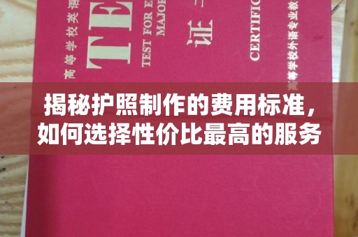 溧阳揭秘护照制作的费用标准，如何选择性价比最高的服务？